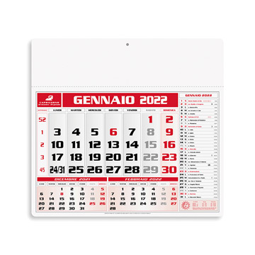 Variante colore Calendario da tavolo Americano