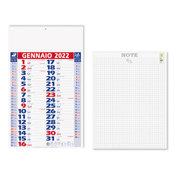 Variante colore Calendario Olandese Green