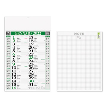 Variante colore Calendario olandese