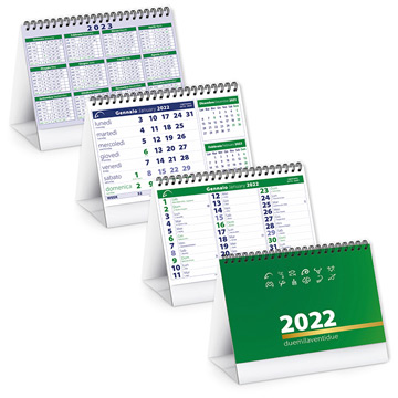 Variante colore Calendarietto da tavolo