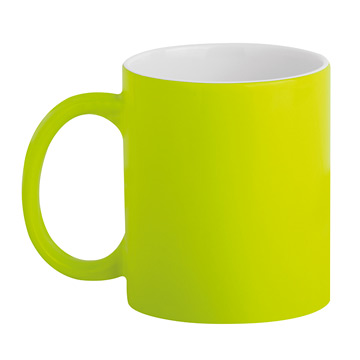 Variante colore Tazza in ceramica fluo 