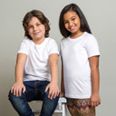 T-shirt ragazzo bianca
