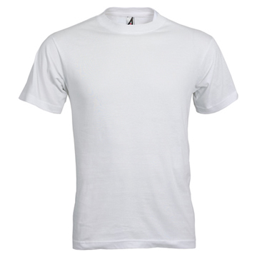 Variante colore T-shirt bianca 150 grammi