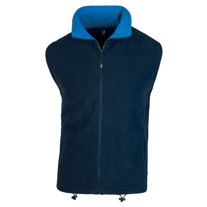 Variante colore Gilet in Pile con collo a lupetto