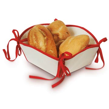 SVUOTA TASCHE IN COTONE / cestino porta pane 