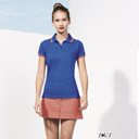 Polo donna manica corta