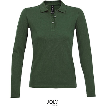 Variante colore Polo donna manica lunga