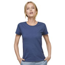 T-SHIRT DONNA  GIROCOLLO E GIROVITA SFIANCATO