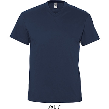 Variante colore UOMO: T-shirt colorata collo a V