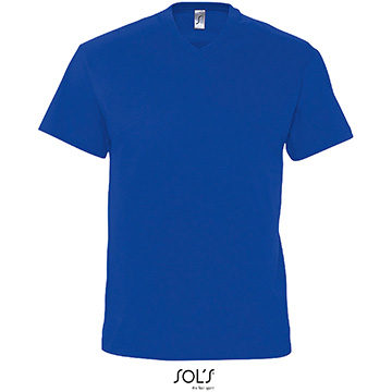 Variante colore UOMO: T-shirt colorata collo a V