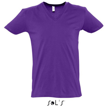 Variante colore T-shirt uomo scollo a V profondo