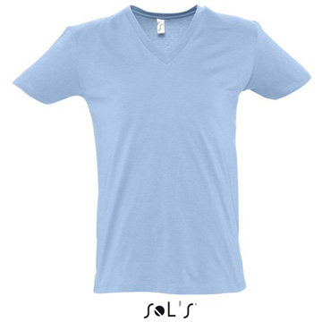 Variante colore T-shirt uomo scollo a V profondo