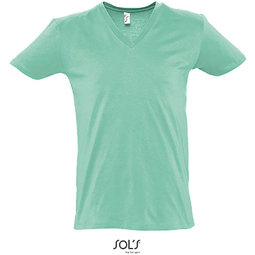 Variante colore T-shirt uomo scollo a V profondo