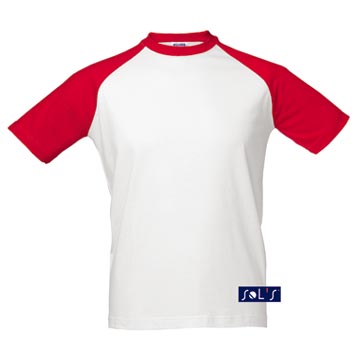 Variante colore UOMO: T-shirt bicolore girocollo