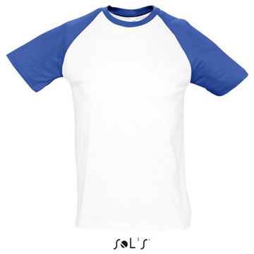 Variante colore UOMO: T-shirt bicolore girocollo