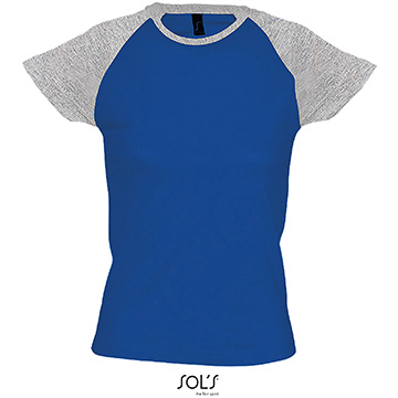 Variante colore T-shirt donna bicolore