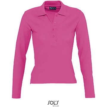 Variante colore Polo da donna manica lunga