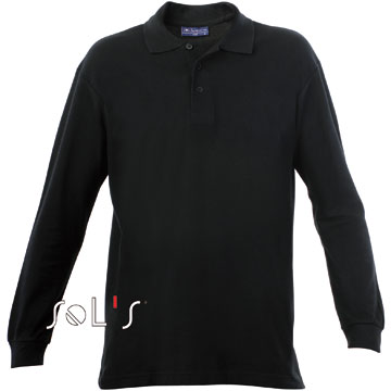 Variante colore Polo da uomo manica lunga