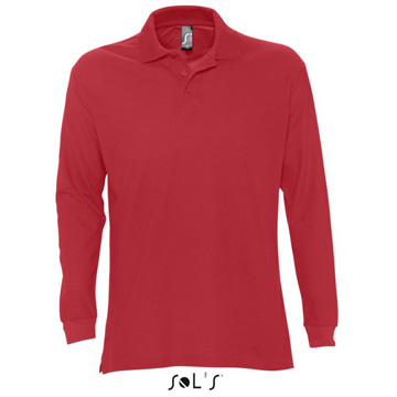 Variante colore Polo da uomo manica lunga