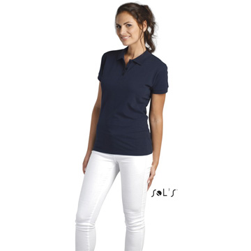 Polo donna manica corta