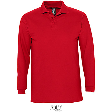 Variante colore UOMO: polo colorata manica lunga