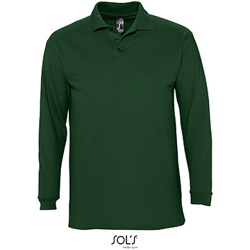 Variante colore UOMO: polo colorata manica lunga