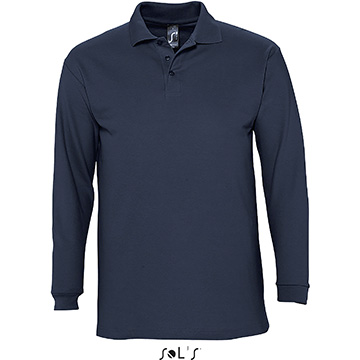 Variante colore UOMO: polo colorata manica lunga