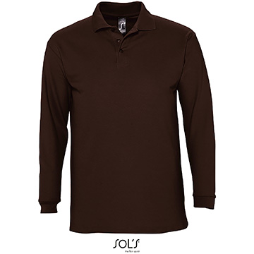 Variante colore UOMO: polo colorata manica lunga