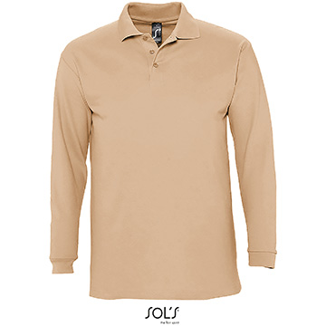 Variante colore UOMO: polo colorata manica lunga