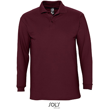 Variante colore UOMO: polo colorata manica lunga