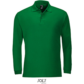Variante colore UOMO: polo colorata manica lunga