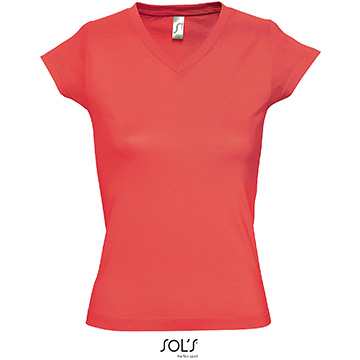 Variante colore T-SHIRT da donna scollo a V