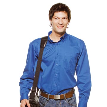 UOMO: camicia vari colori 100% cotone