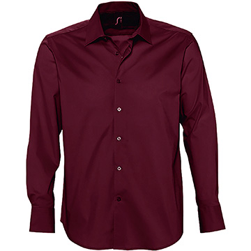Variante colore UOMO: camicia stretch manica lunga