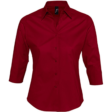 Variante colore DONNA: camicia stretch manica 3/4