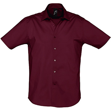 Variante colore UOMO: camicia stretch manica corta