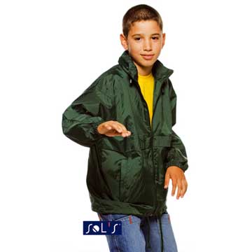 Giacca a vento bambino non foderata