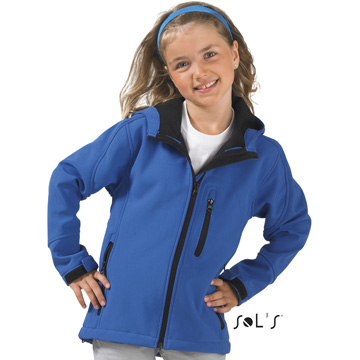 Giacca softshell bimbo