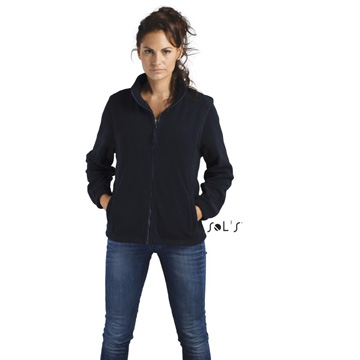 Giacca donna in pile con zip