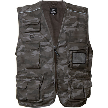 Variante colore SAFARI: gilet multitasche cotone - polyestere