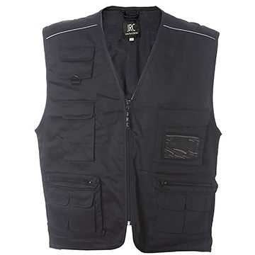 Variante colore SAFARI: gilet multitasche cotone - polyestere