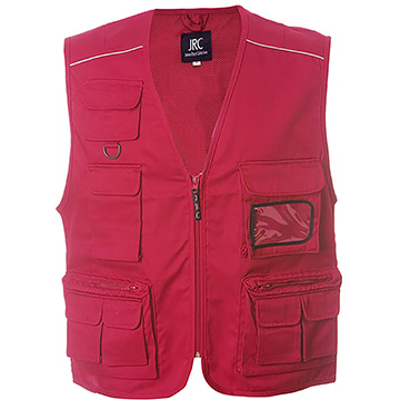 Variante colore SAFARI: gilet multitasche cotone - polyestere