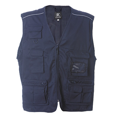 Variante colore SAFARI: gilet multitasche cotone - polyestere