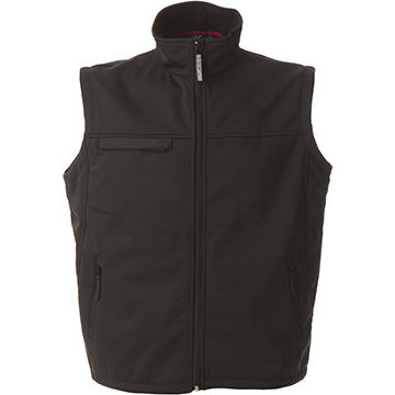 Gilet in soft shell impermeabile