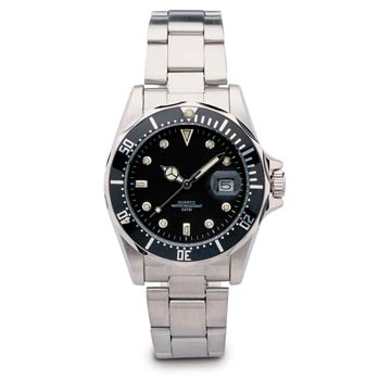 Variante colore OROLOGIO ANALOGICO cassa in metallo e cinturino in acciaio